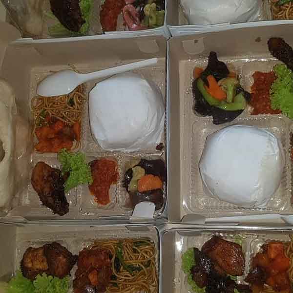 nasi kotak Srijaya - Bekasi