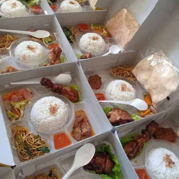 nasi kotak Rajadesa - Jawa Barat