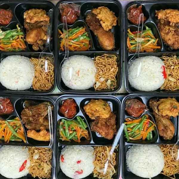 catering bento box Pusaka Rakyat - Bekasi