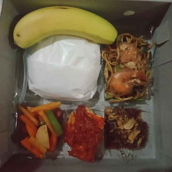 nasi kotak Aboy - Papua