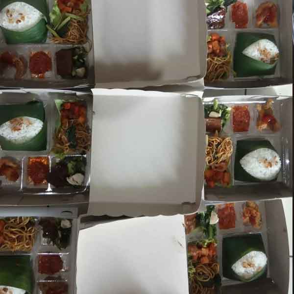 nasi kotak Jonggol - Jawa Barat